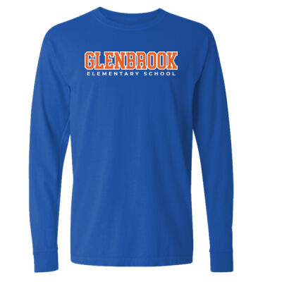 Glenbrook Adult Long-Sleeve T-Shirt (Blue) Thumbnail